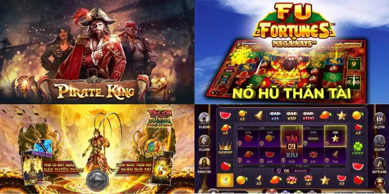 Top 4 game chơi nổ hũ ăn khách nhất của 77Bet